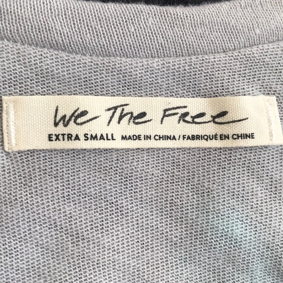 Free People All Mine Tie Dye Tee. XS, S, M, L - Picture 6 of 8